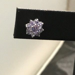 Earrings / 14k WG and tanzanite posts